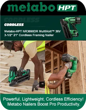 Metao-HPT Framing Nailer Banner Ad