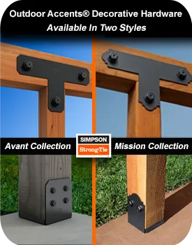 Simpson Outdoor Accent Banner