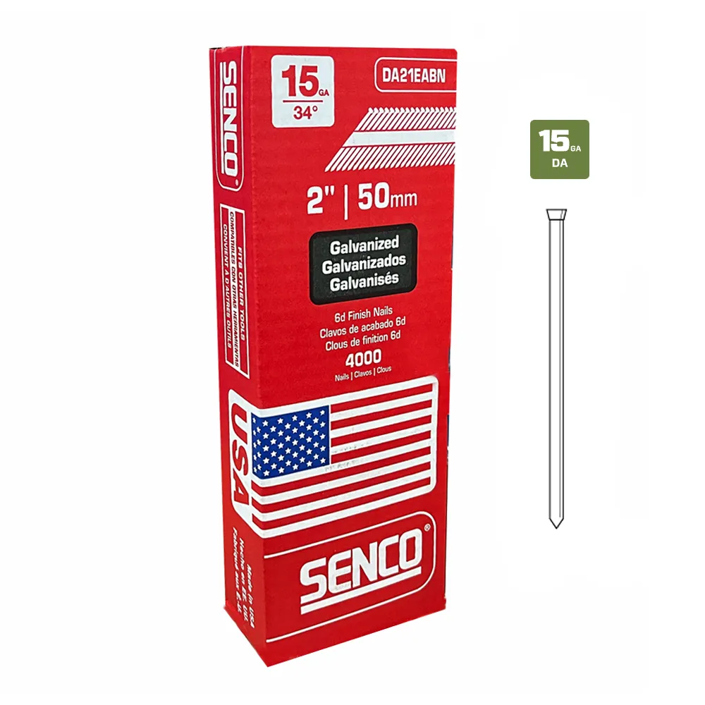 15-Gauge DA-Style Angled Finish Nails | Available from DHC Supplies