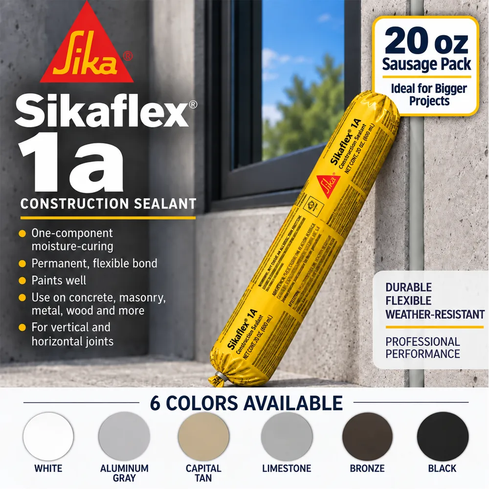 Page Title: Sikaflex®-1A Dark Bronze One-Part Polyurethane Sealant