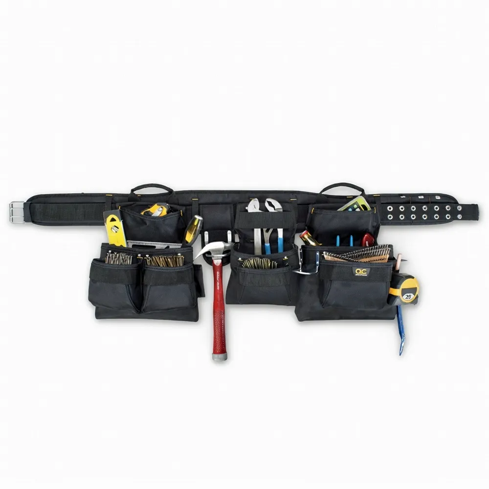 CLC 5605 5-Piece Pro Carpenter's Tool Bag Set (S-M-L) | Sold by