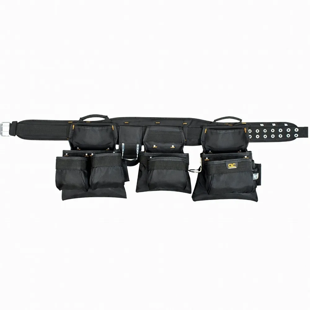 CLC 5605 腰袋 ツールベルト 18ポケット CLC 5605 5-Piece Pro Carpenter's Tool Bag Set (S-M-L) | Sold by