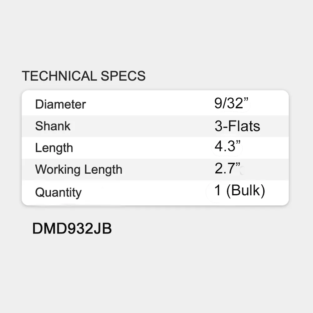 Diablo Tools DMD932JB 9/32