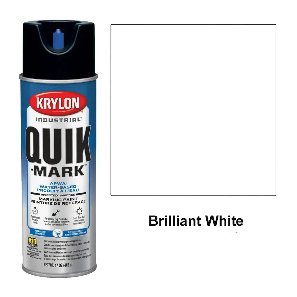 Krylon Quik-Mark 17 oz Water-Based Inverted Marking Paint