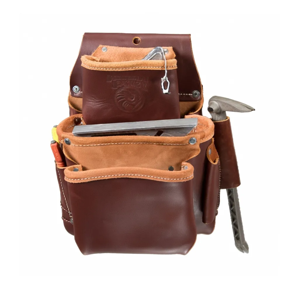 Occidental Leather 5080DB Pro Framer Bag Set | Black Leather