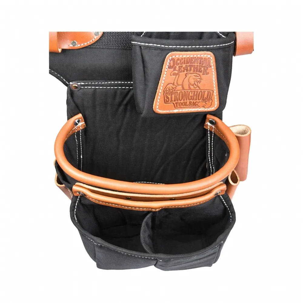 Occidental Leather 9850 Adjust-to-Fit FatLip Tool Bag Set (Black