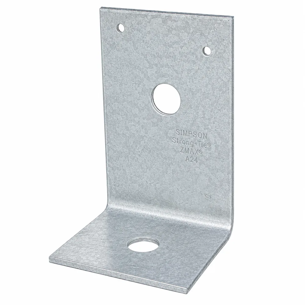 Simpson Strong-Tie A24Z ZMax® 90° Framing Angle Clip | Available