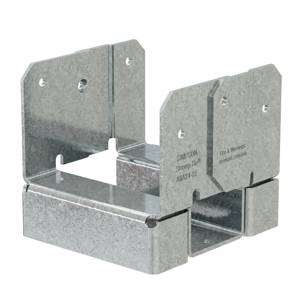 Simpson Strong-Tie ABA44Z ZMax® Adjustable 4 x 4 Post Base