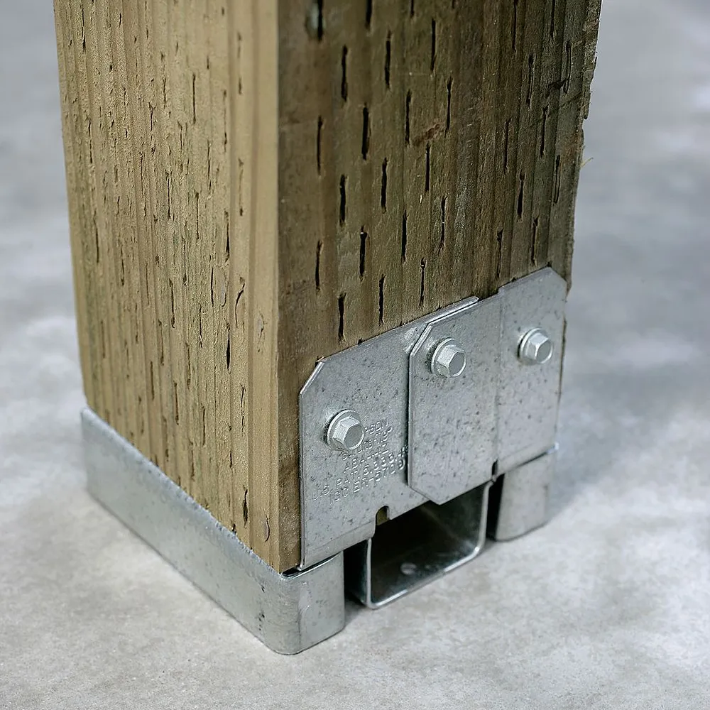 Simpson Strong-Tie ABA44Z ZMax® Adjustable 4 x 4 Post Base