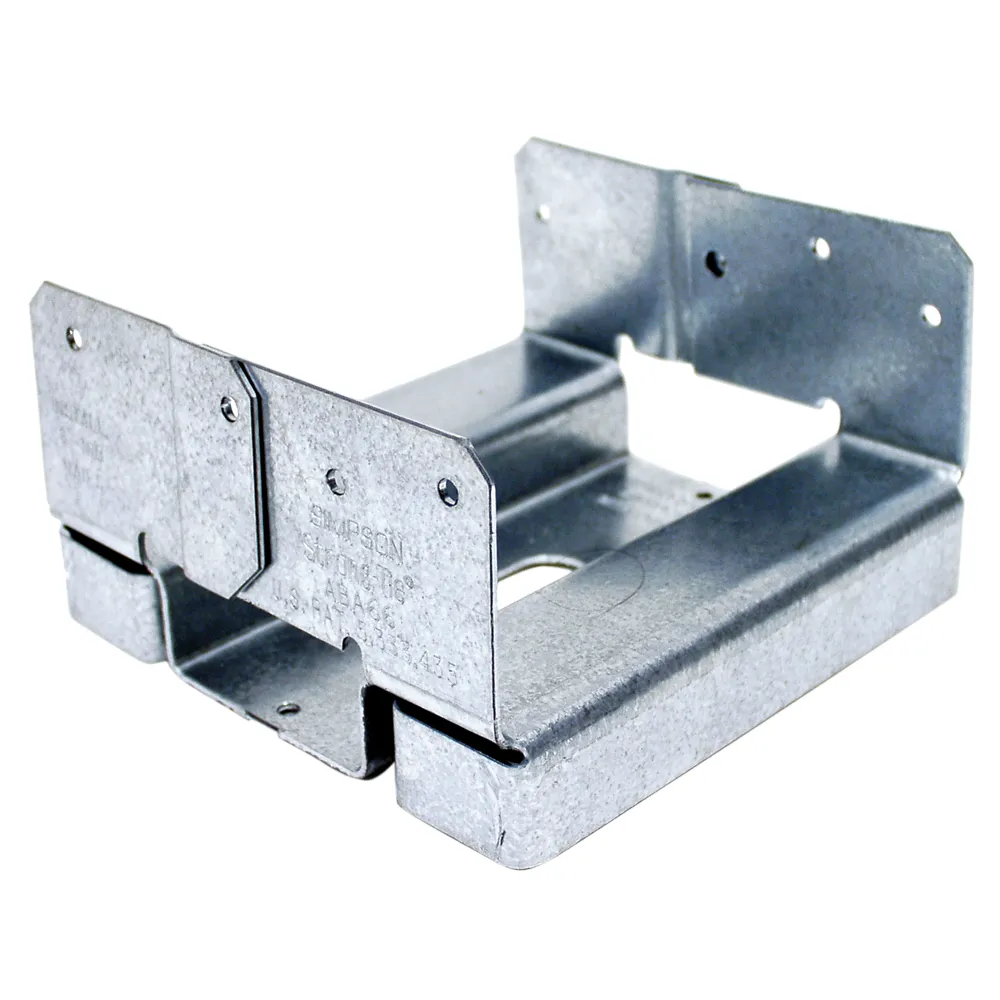 Simpson Strong-Tie ABA66Z ZMax® Adjustable 6 x 6 Post Base