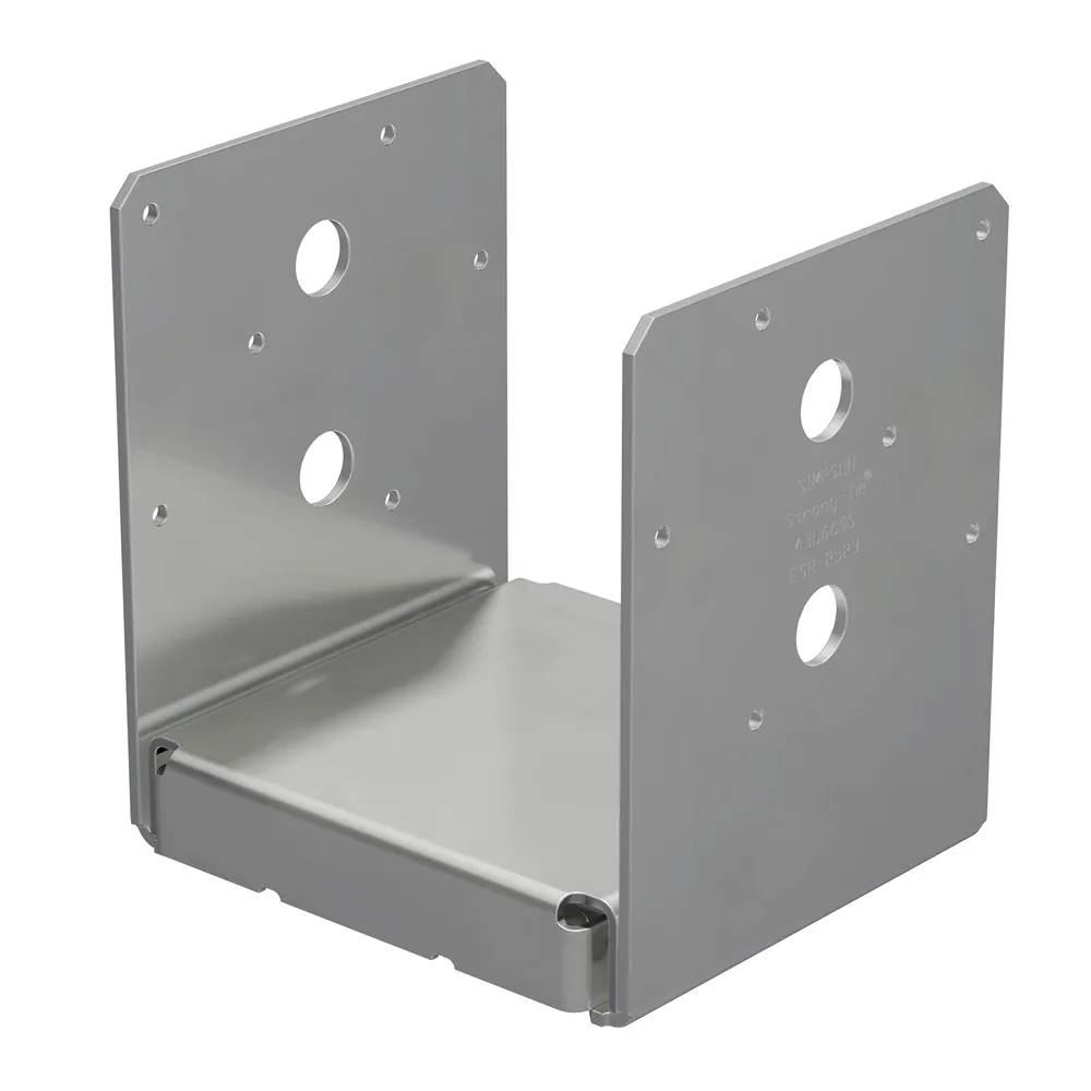 Simpson Strong-Tie ABU Series Adjustable Post Bases with Standoff ...