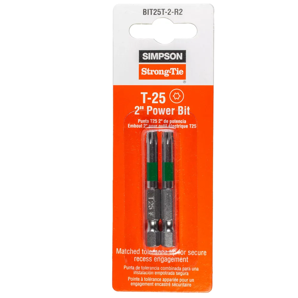 Simpson Strong-Tie BIT25T-2-R2 T25 x 2
