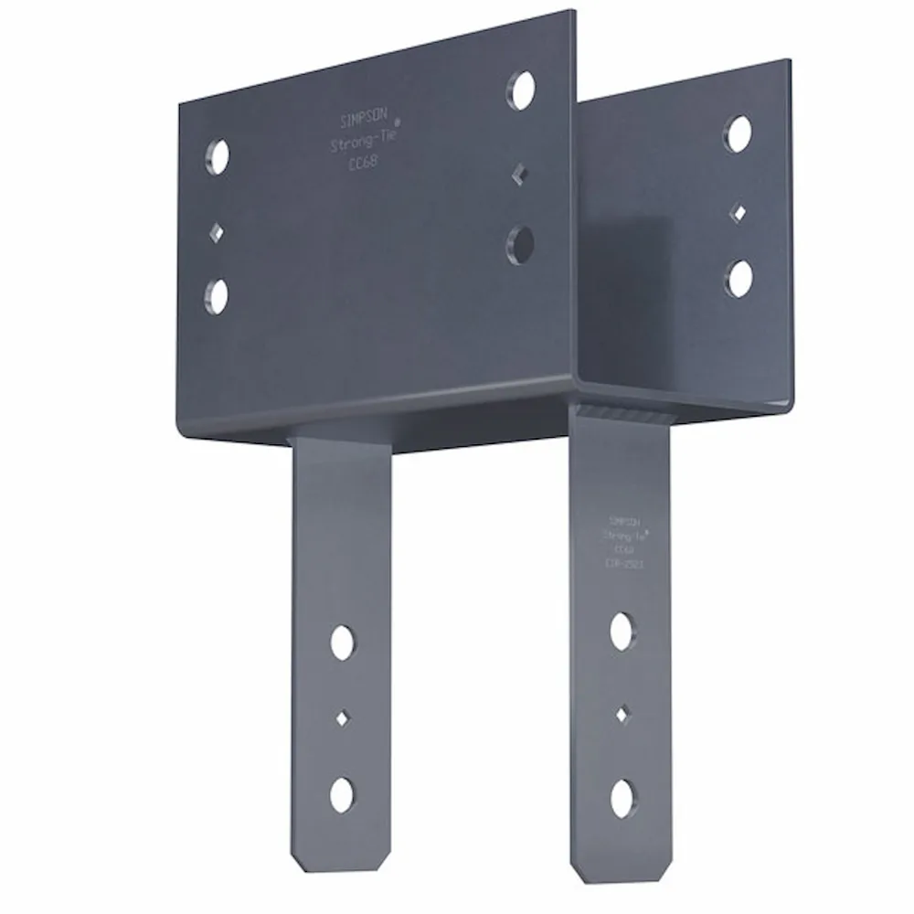 ch-cosme クリスタ 6 Simpson Strong-Tie CC68 Column Cap – 6x Beam to 8x Post
