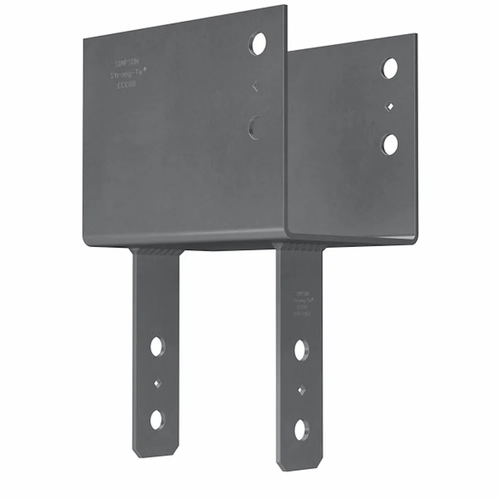 Simpson Strong-Tie ECC88 End Column Cap – 8x Beam to 8x Post