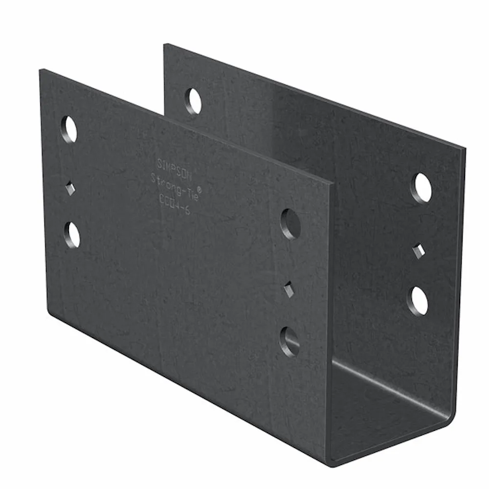 Simpson Strong-Tie CCO4/6 Column Cap – 4x Beam to Steel Post