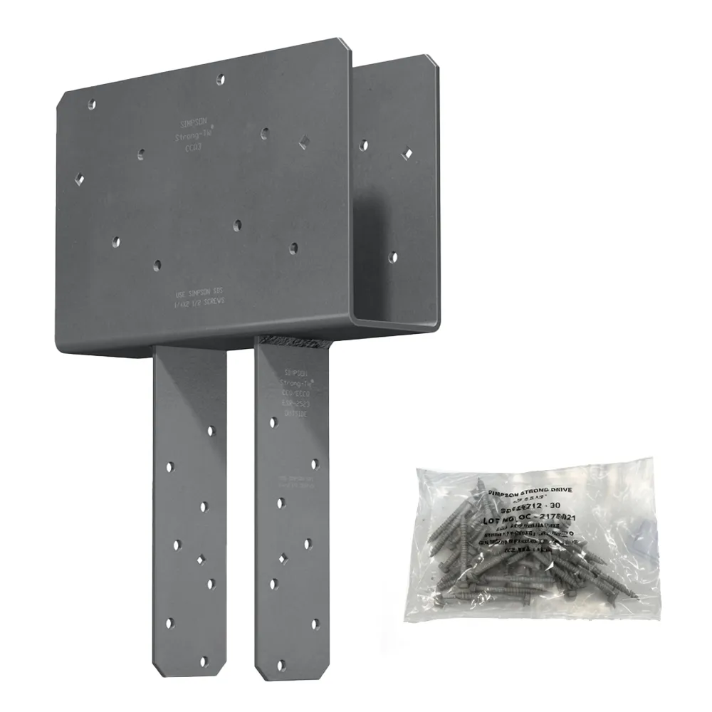 Simpson Strong-Tie CCQ44-SDS2.5HDG Column Cap with SDS Screws