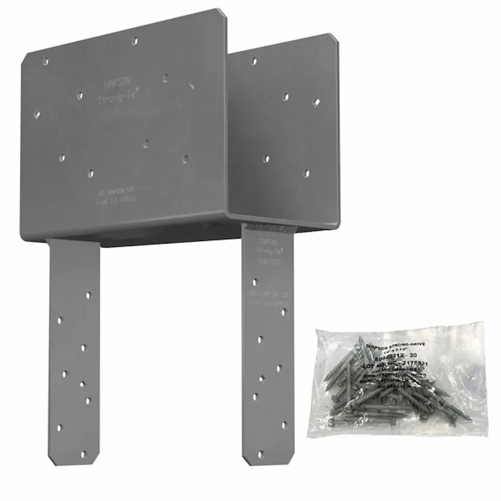 Simpson Strong-Tie ECCQ78SDS2.5 End Column Cap with SDS Screws