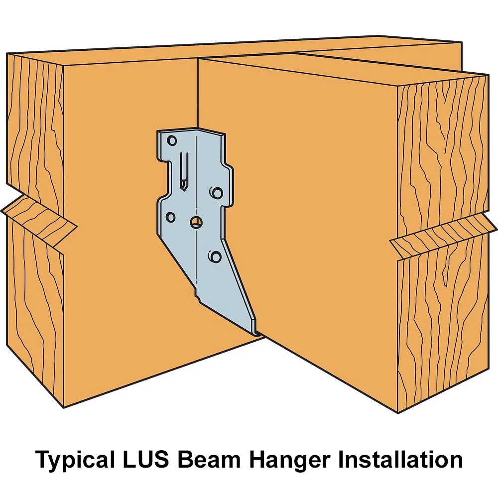 コムス　幌　ジャンク Simpson Strong-Tie LUS36Z ZMax® Double Shear Joist Hangers