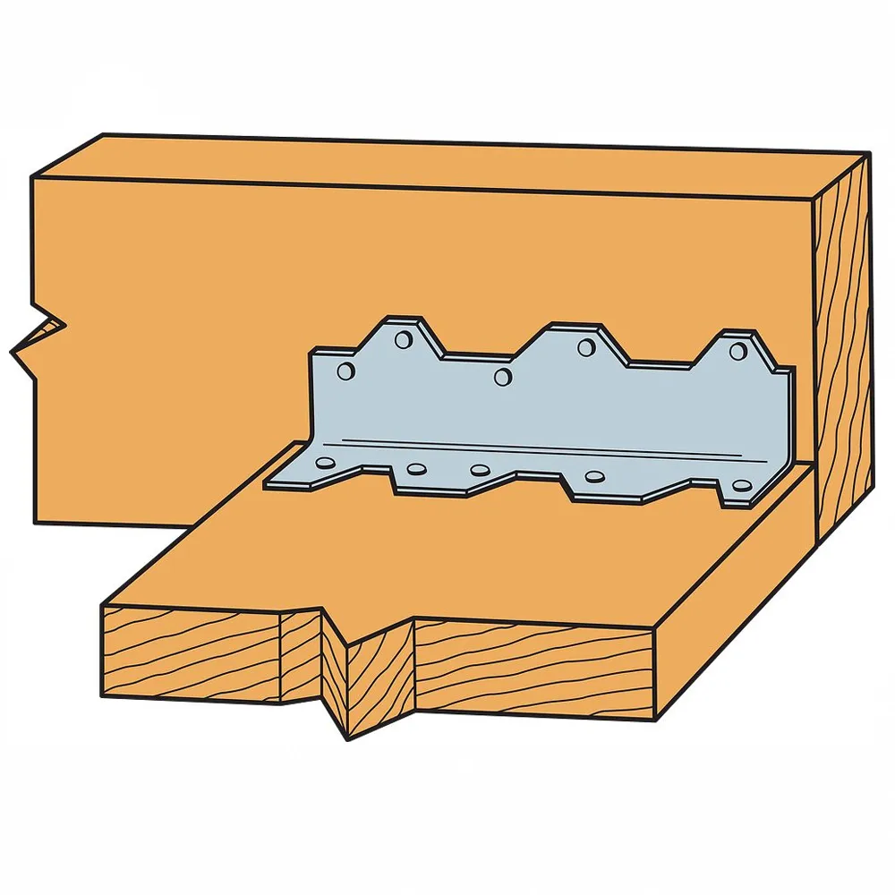 Simpson Strong-Tie L90Z ZMax® Reinforcing Angle | Available from