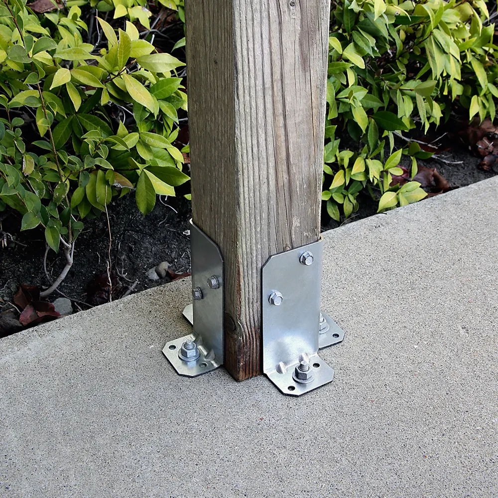 Simpson Strong-Tie RPBZ ZMax® Retrofit Post Plate - Available from