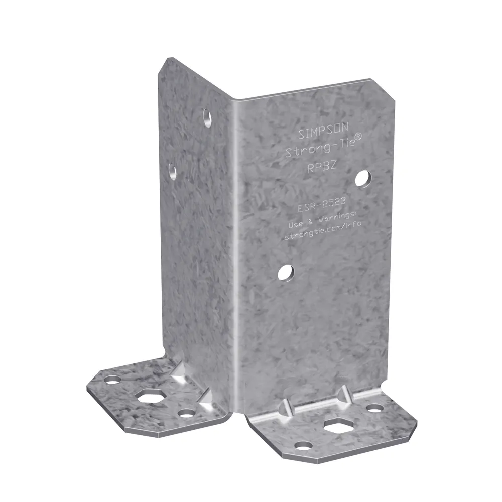 Simpson Strong-Tie RPBZ ZMax® Retrofit Post Plate - Available from