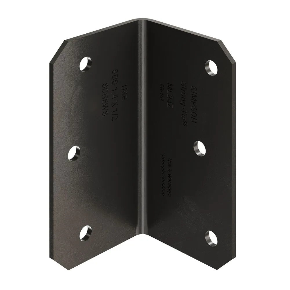 Simpson Strong-Tie ML23PC ZMax® w/Black Powder Coat 12-Gauge Angle