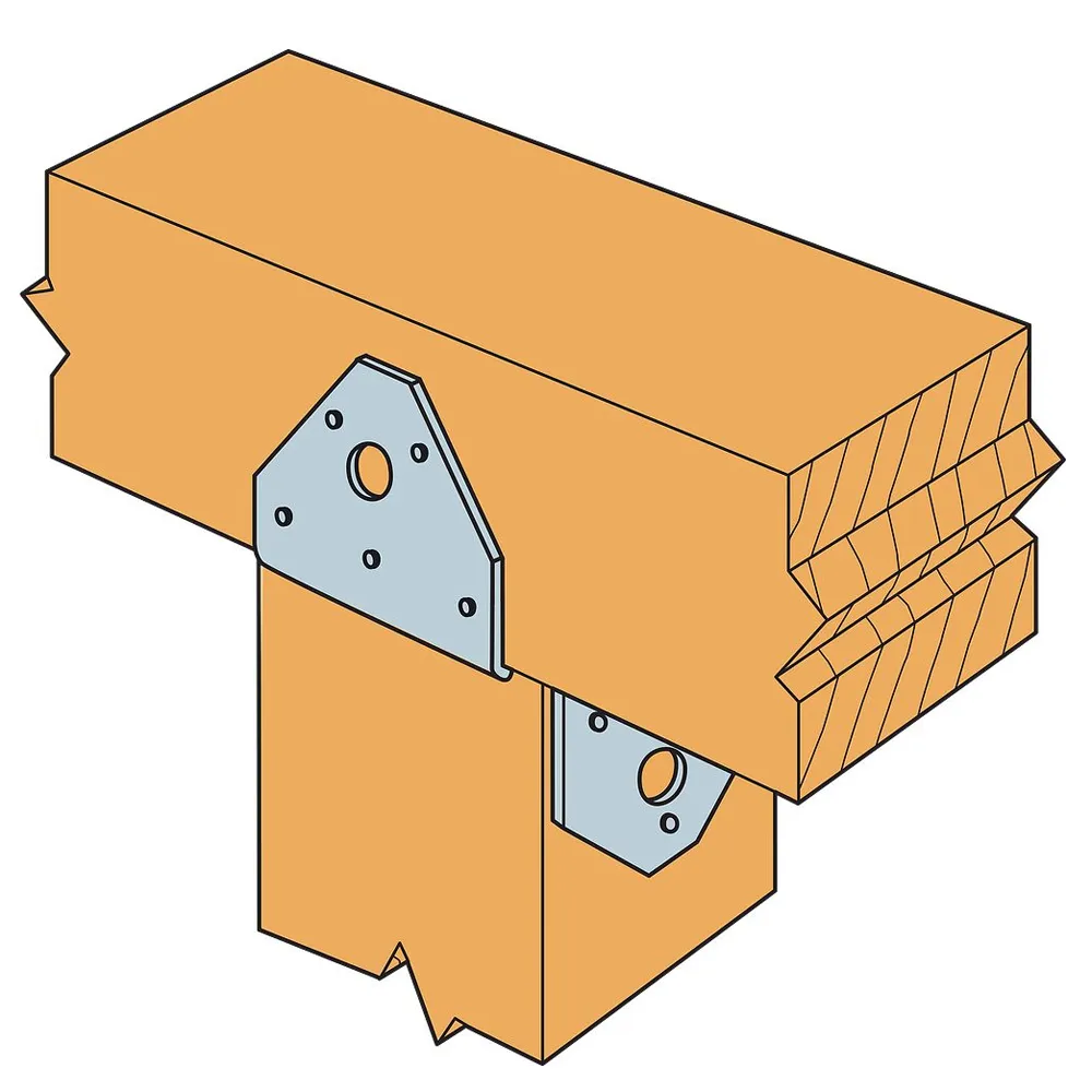 Simpson Strong-Tie BC46Z ZMAX 4 x 6 Post Cap – 4x Beam to 6x Post