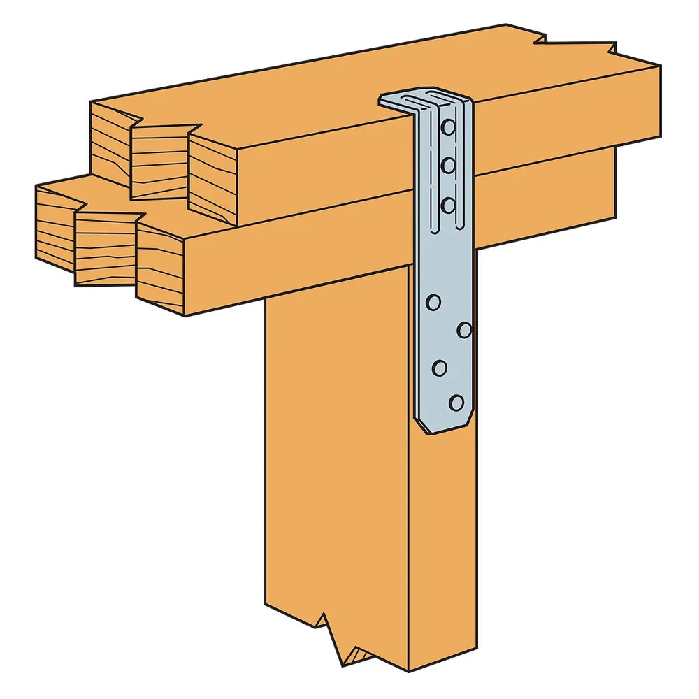 Simpson Strong-Tie SSPZ ZMAX® Single Stud Plate Tie | Available