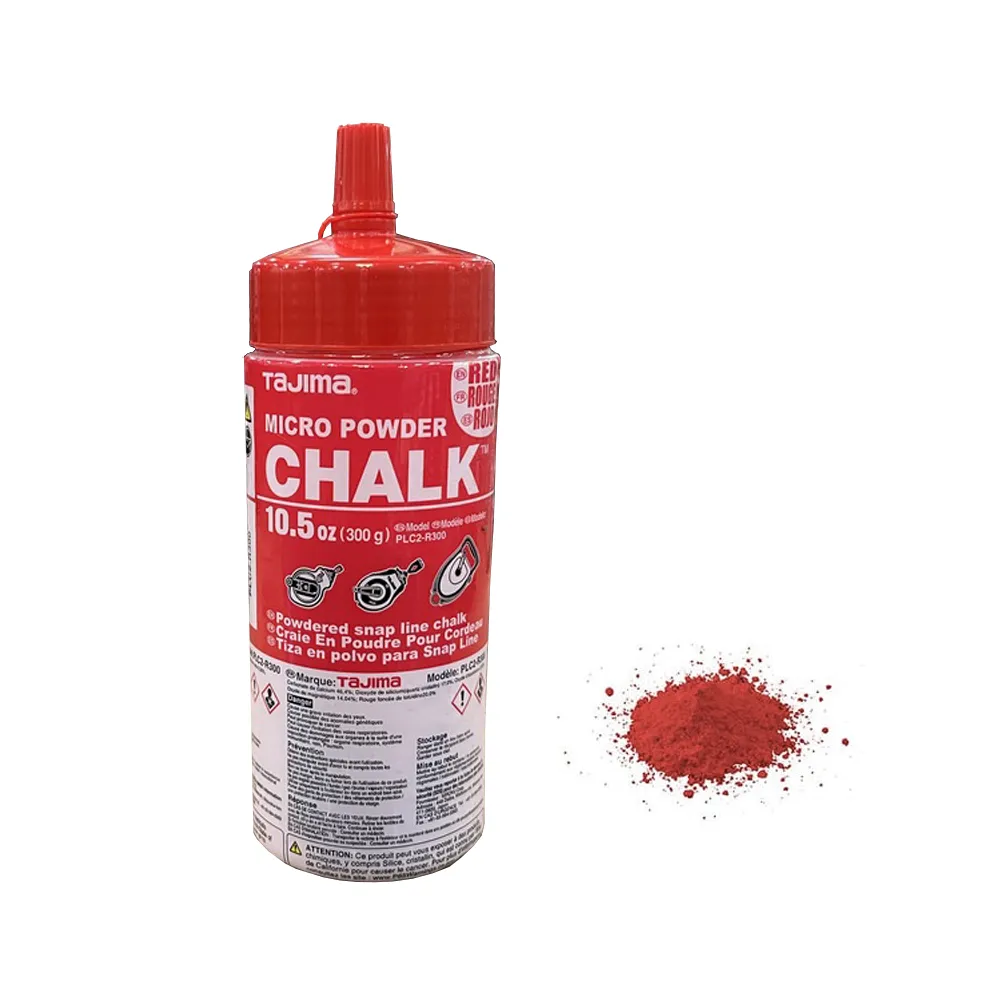 Tajima Micro Chalk Ultra-Fine Red 10.5 oz (300g) | PLC2-R300 | DHC