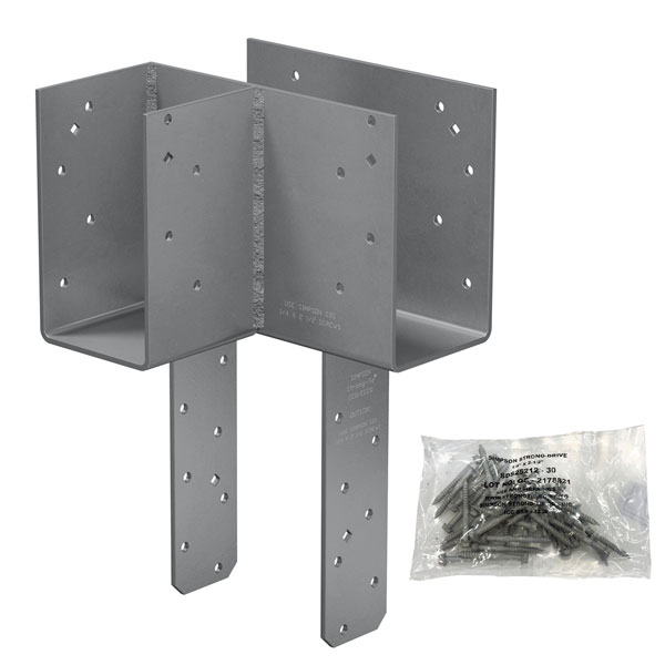 スローガン Simpson Strong-Tie ECCLLQ464SDS Corner Column Caps with SDS