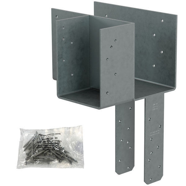 Simpson Strong-Tie ECCLLQ666SDS Corner Column Caps with SDS