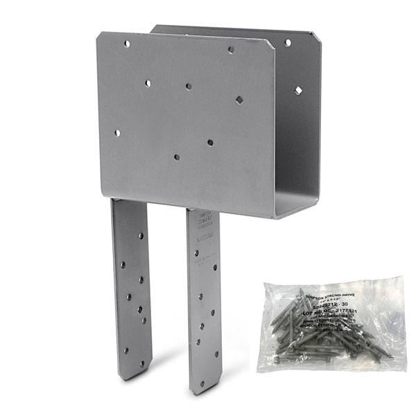 Simpson Strong-Tie CCQ44-SDS2.5HDG Column Cap with SDS Screws