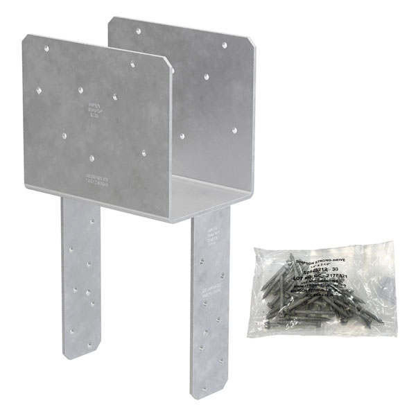 Simpson Strong-Tie ECCQ68SDS2.5 End Column Cap with SDS Screws