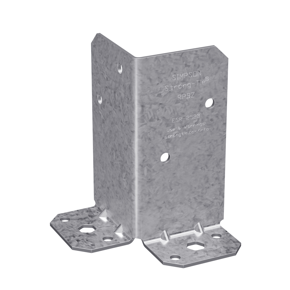 Simpson Strong-Tie RPBZ ZMax® Retrofit Post Plate