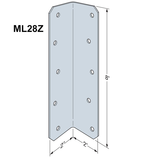 Stanley - おまめドン様 Simpson Strong Tie ML28Z ZMax® 12 Gauge Angle