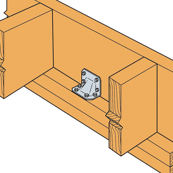 Simpson Strong-Tie HGA10KTHDG Gusset Angle w/SDS Screws (10 angle