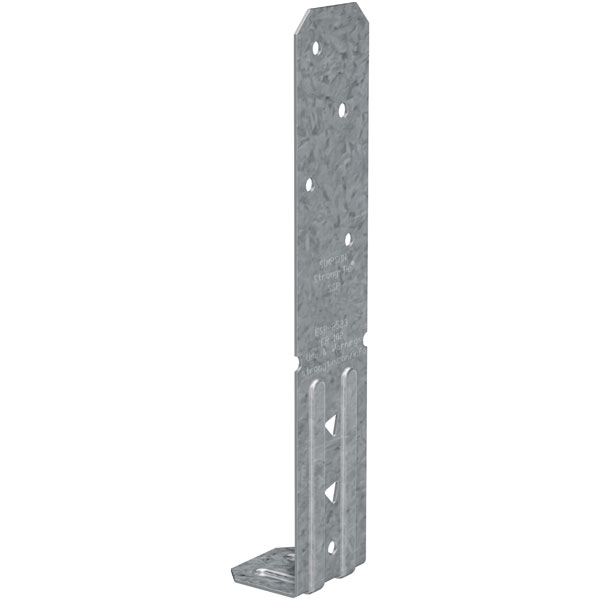 サム Simpson Strong-Tie SSPZ ZMax® Single Stud Plate Tie